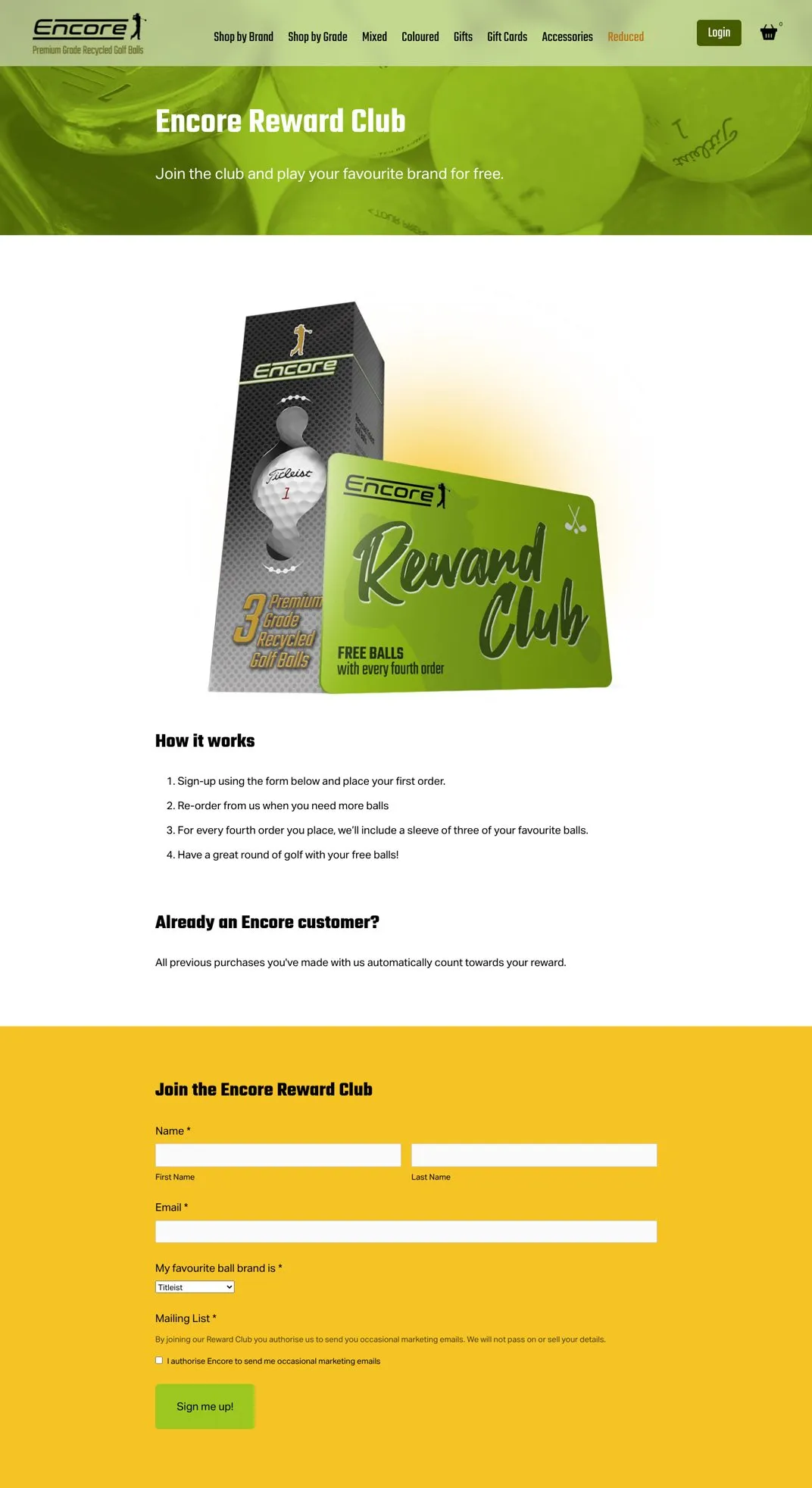 Golf Balls Ecommerce: Driving Encore’s Online Sales — supporting image 3