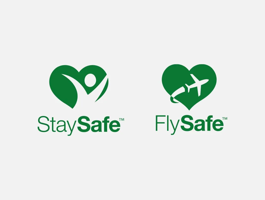StaySafe PPE kit logo designs