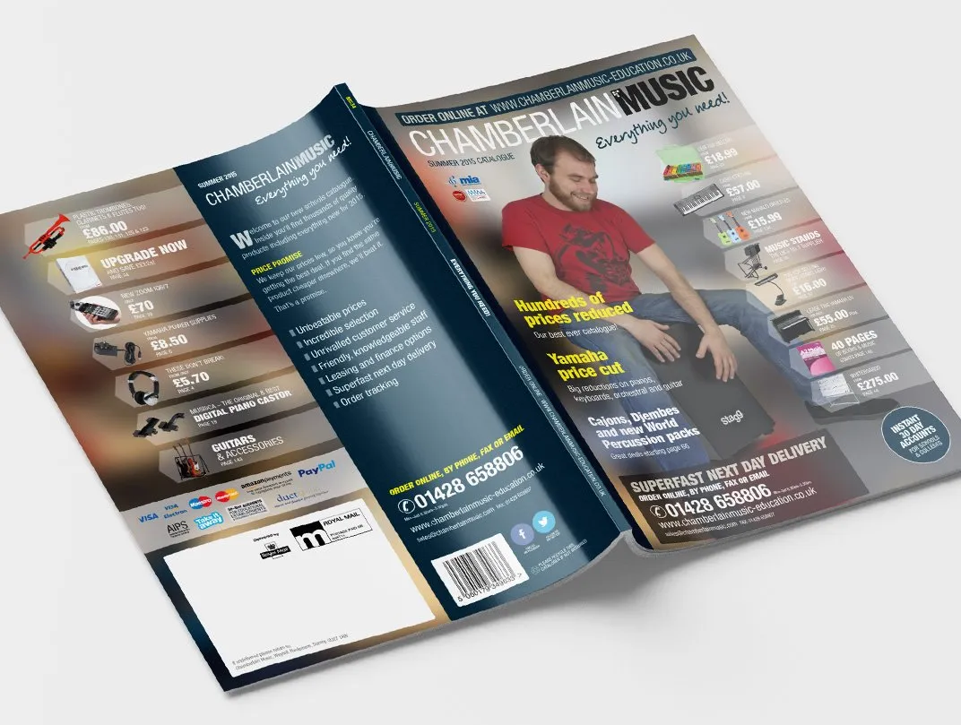Musical Instrument Catalogue Design: A Symphony of Offers — supporting image 4