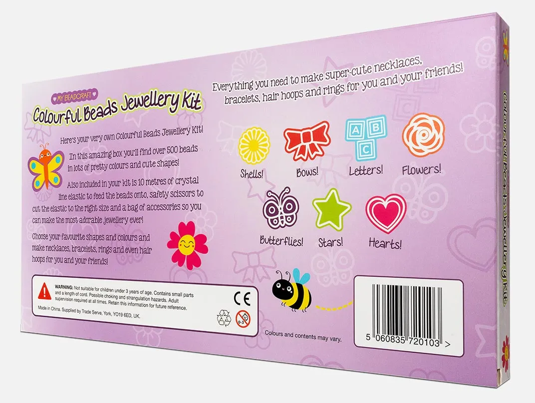 Jewellery Kit Packaging: Vibrant Design for Kids’ Creativity — supporting image 1