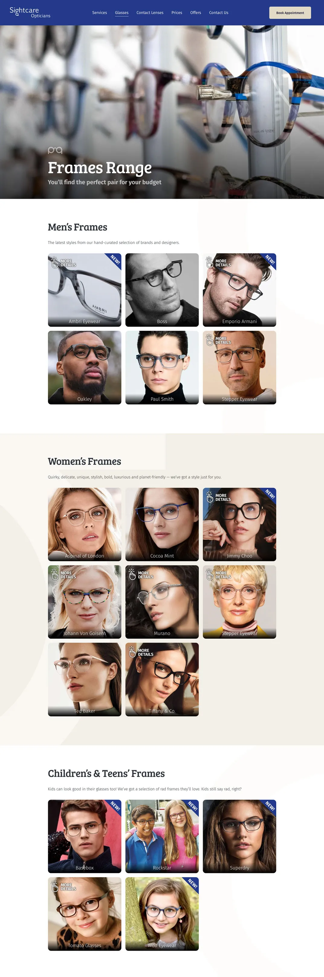 Opticians Website: A Clear Vision for Sightcare Online — supporting image 3
