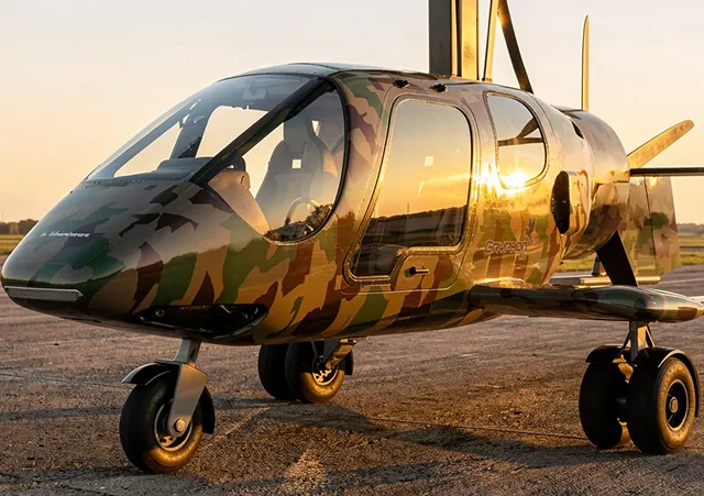 Prototype Gyrocopter Visualisations for Aviation Company project image