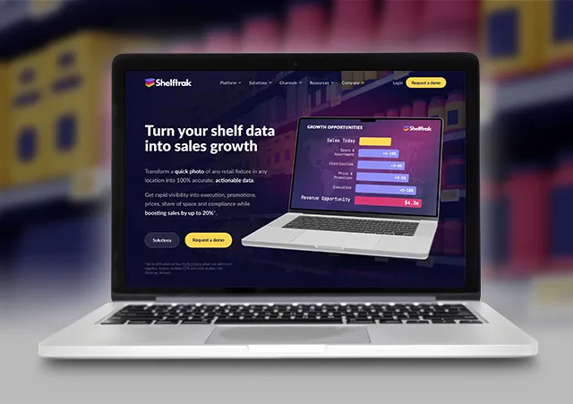 Retail Analytics Website Design: Putting Shelftrak Front and Centre project image