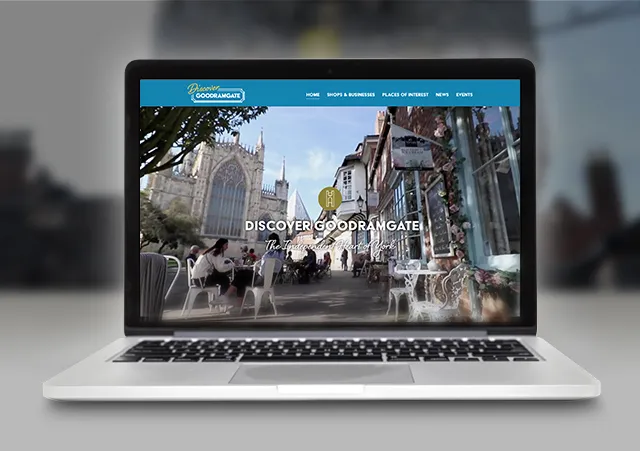 Discover Goodramgate business directory website design