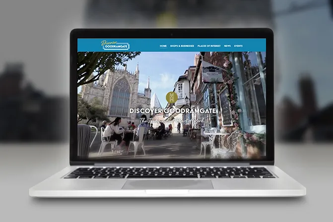 Discover Goodramgate business directory website design