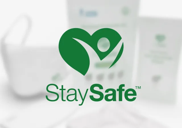 StaySafe PPE kit logo designs