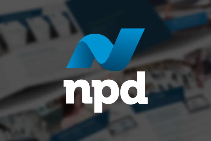 Rebrand collateral for global data provider NPD following its acquisition by Circana