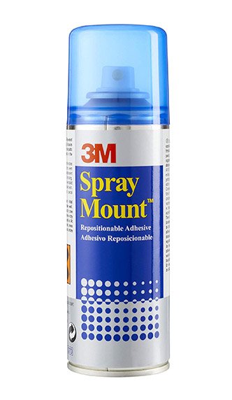 Can of Spray Mount Spray Glue